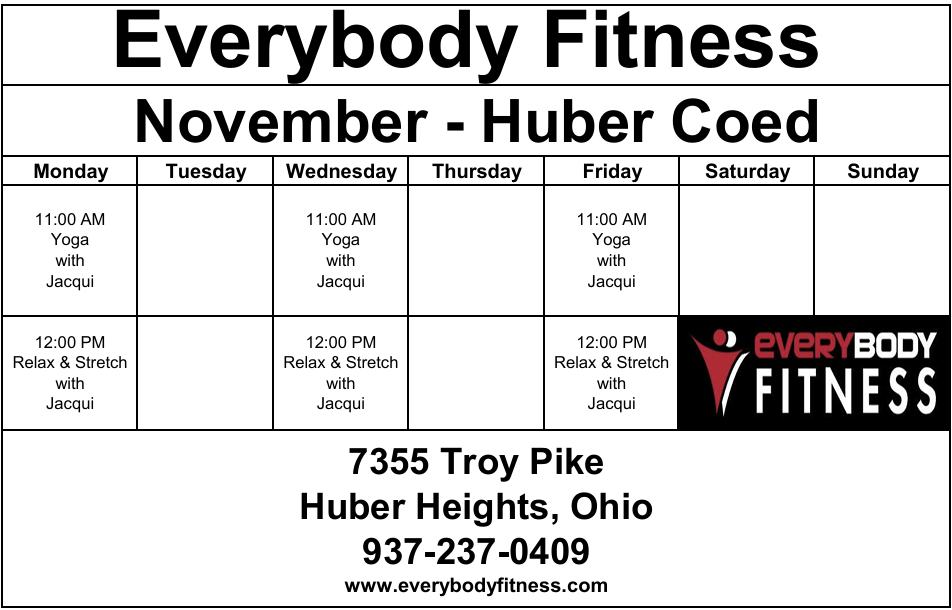 Huber Heights Fitness Classes